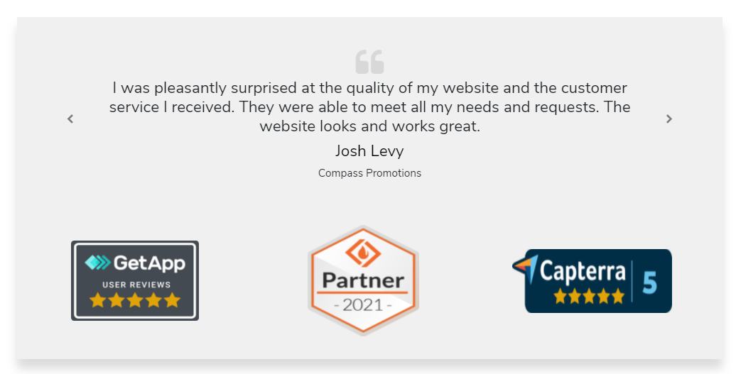 screenshot of ewiz commerce